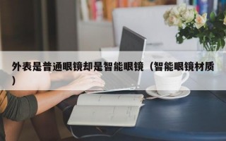 外表是普通眼镜却是智能眼镜（智能眼镜材质）